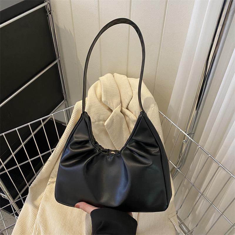 Personalized handbag winter new bag women's fashion simple armpit bag casual shoulder bag