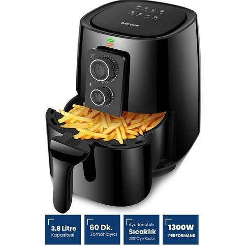 Goldmaster 3.8 Liter Airfryer Oil-Free Frying Hot Air Fryer with Vital Dynamic Airflow Technology GM7477