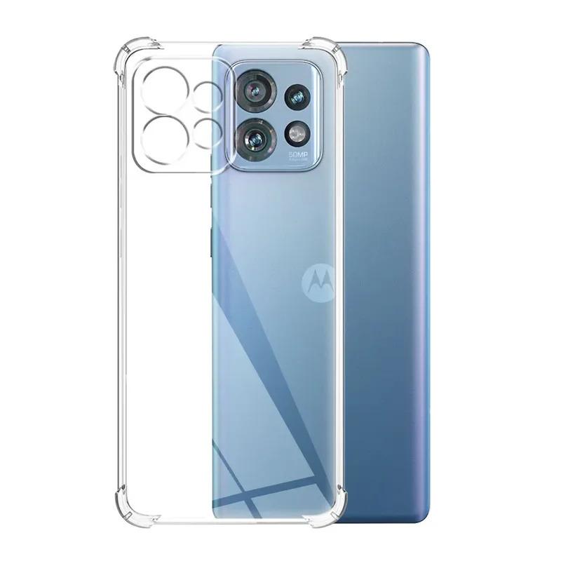For Motorola Moto Edge 40 Pro Case For Mote Edge40 Edge40Pro Clear Soft Silicone TPU Protection Back Cover Coque Carcase Coques
