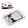 Trailer Door Key Lock Lock Stainless Steel Door Paddle Handle Lock Trailer Toolbox Lock for RVs Truc