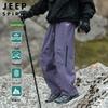 JEEP SPIRIT Men's Cargo Straight-Leg Casual Pants