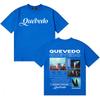 Singer QUEVEDO Buenas Noches 2025 Album Merch  T Shrit Unisex Women Fashion Casual Tees Double Sided Print Short Sleeves Streetwear
