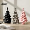Minimalist Christmas Tree 3D Printed Ornament, Modern Tabletop Decor Crafts for Home Office Display, Festive Holiday Craft, Unique Gift Friends