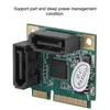 Mini 2 port PCI e PCI  to SATA 3.0 6Gbps Converter Hard Drive Expansion Card for Windows
