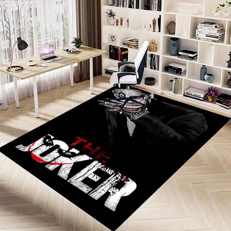 1PC The Joker Extra Large Non-Slip Floor Carpet, Office, Family, Bedroom, Studio - Large Area Rug Indoor Rugs1154A