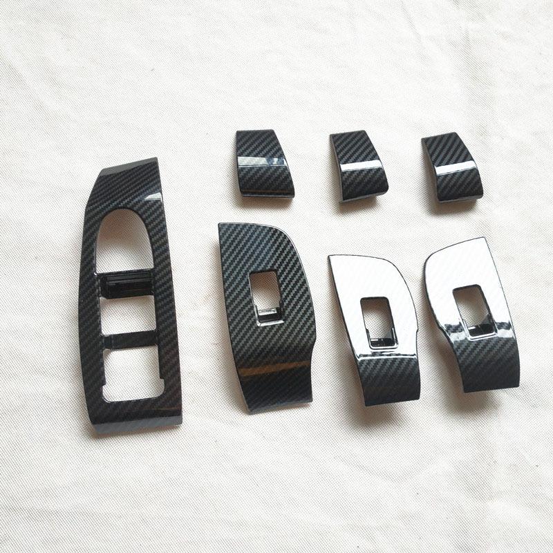 Interior Car Window Motor Door Handle Armrest Cover Trim for Mazda Cx30 Cx-30 Cx 30 Plastic Car Accessories 7 Pcs