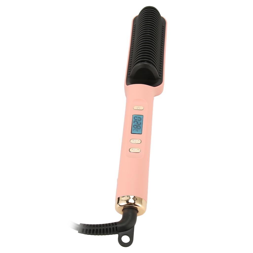Haarglättbürste Gleichmäßige Erhitzung LCD Haarglättbürste für Zuhause