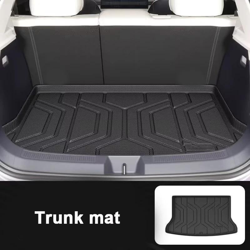 Car Rear Trunk Mats For Arcfox T1 2025 2026 2027 TPE Carpet Storage Pad Waterproof Cargo Trays Cushions Mats Auto Accessories