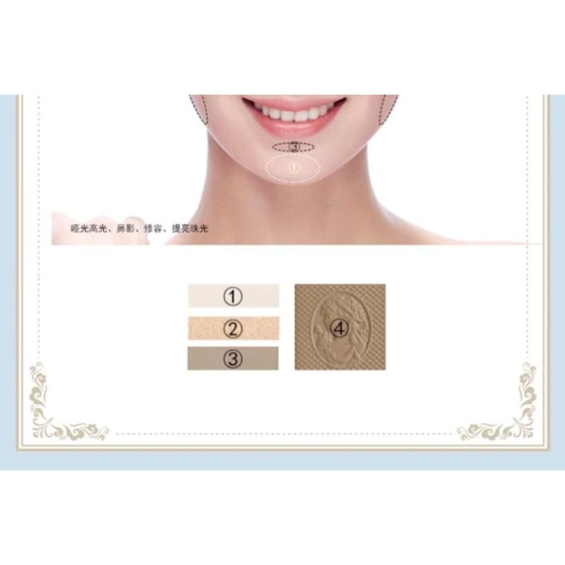 COLORROSE - Western Antique Embossed Contouring Palette