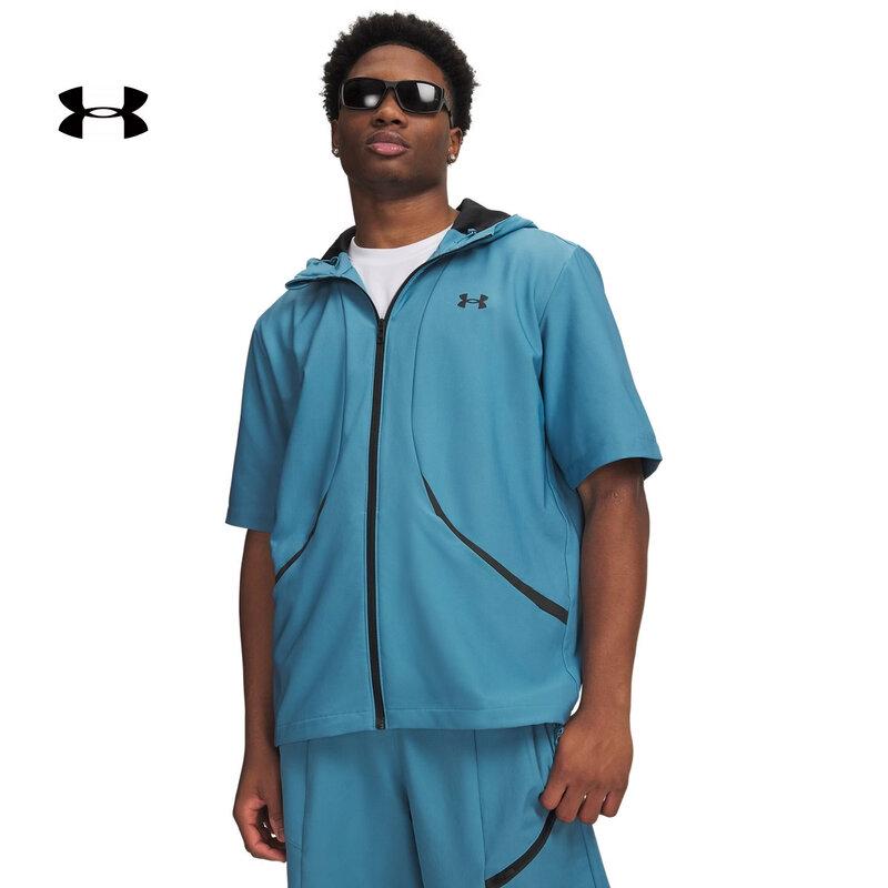 Under Armour UA Unstoppable Men s Woven Short Sleeve Hoodie L