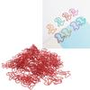 100pcs Paper Clips Prevent Slip Cute   Shaped Decorative Bookmark Metal Paperclips for School  