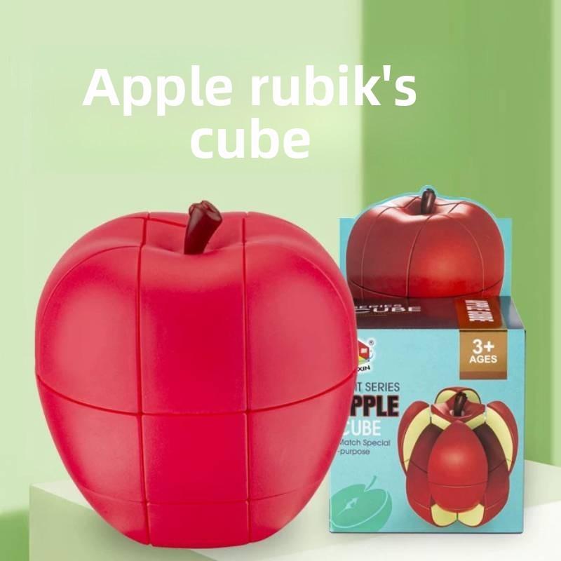 Fruit Shape Puzzle Cube With Plastic Material For Early Education Kids