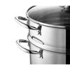 Zhang Xiaoquan 304 Stainless Steel Double Layer Steamer Pot