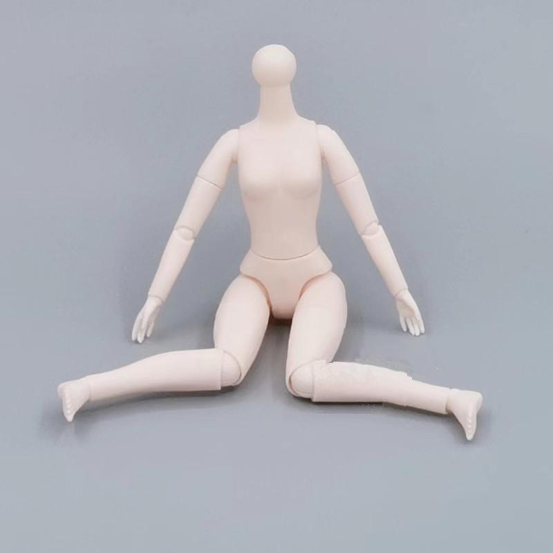 21cm Doll's Body 18 Movable Joint White Skin 1/7 Bjd Dress Up Toy Acssories for Girls