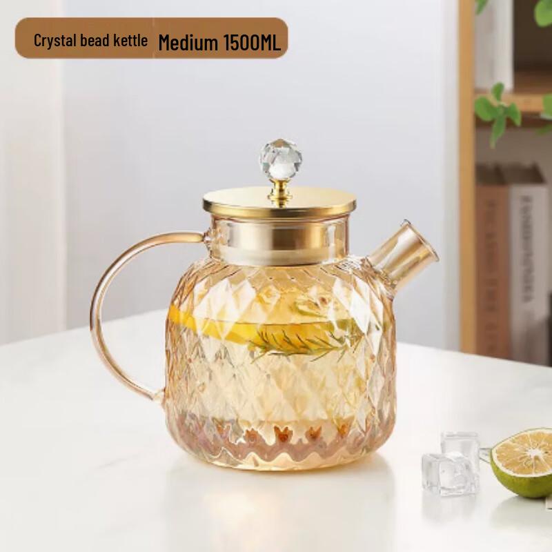 High Borosilicate Glass Cold Water Pitcher