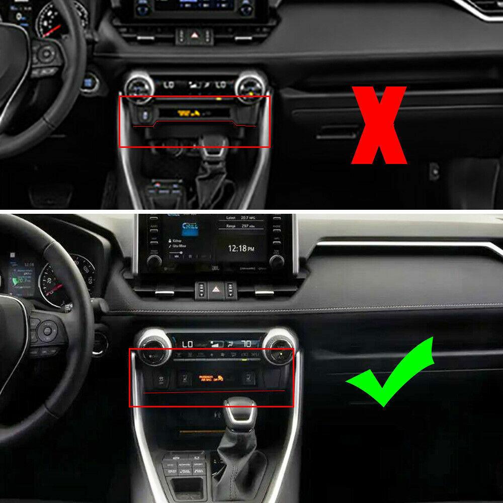For Toyota RAV4 - Interior Console Seat Heating Switch Button Cover Trim