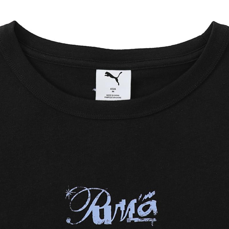 PUMA SS25 Regular T Shirt Women's Black 633138-01
