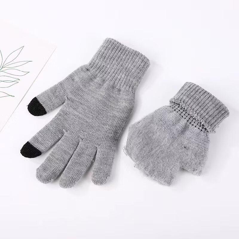 Autumn/Winter Casual Warm Touchscreen Knit Gloves