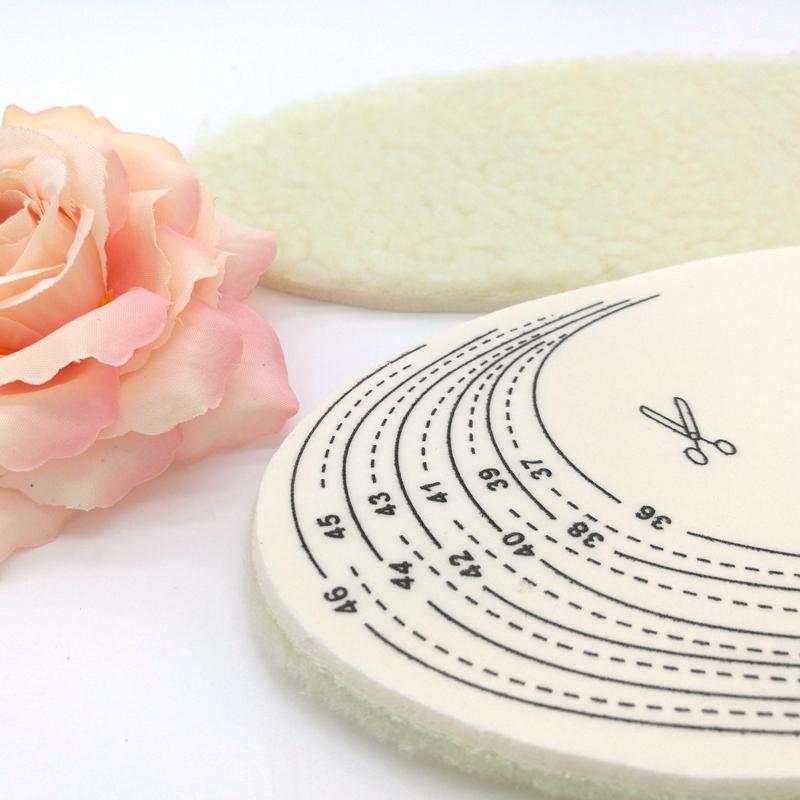 Children Men Women Insole Winter Warm Soft Wool Winter Shoe Insole Pad Size 36-46 Cut-insole Soft Fur