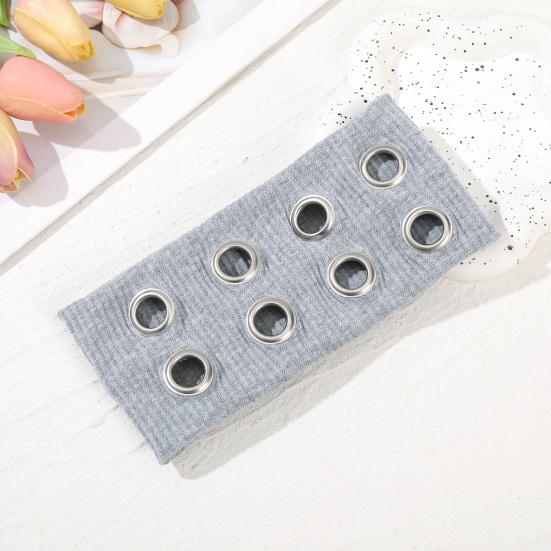 Kvinners Hårbånd Hul Øye Elastisk Design Punk Rock Estetisk Hårbånd Sport Yoga Fester Hverdagsbruk