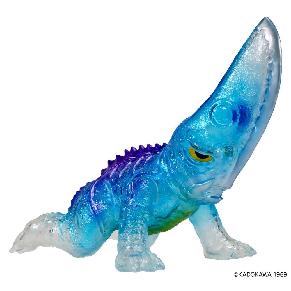 Cao Middle Size Series Gamera PVC Painted Soft Vinyl Figure Gamera 1969 Clear Blue Ver. 130mm