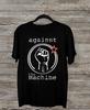 NEW Rage Against The Machine Logo Classic Black All Size Gift t-Shirt Unisex T-Shirt