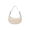 Bulgarian Niche Designer Wide Strap Silver Buckle Leather Handheld Crossbody Shoulder Bag Women Bags Beige 21PFSOHSIVRGLSMED