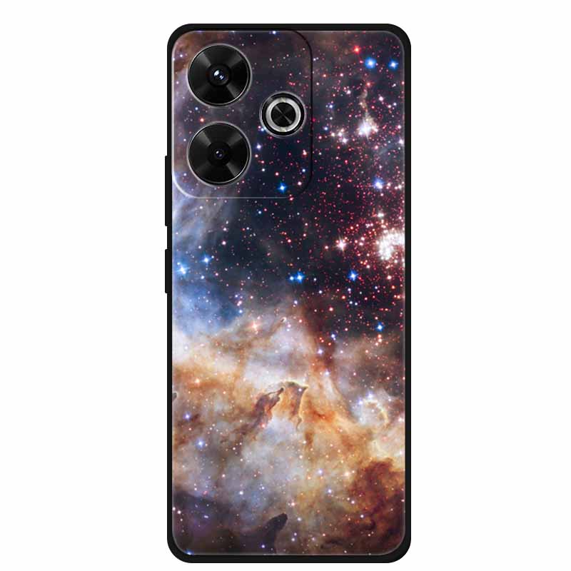 Fashion Cover For Xiaomi Poco M6 Pro Girly Case For Funda Poco M6 Coque Soft Silicone Phone Case Xiaomi Poco M6 Pro Protector