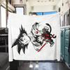 1 Stück Süße Cartoon Son Goku Aufdruck Flanelldecke, Hohe Qualität für Alle Jahreszeiten, Heimdekoration, Wärme und Komfort, Perfekt für Weihnachtsgeschenke