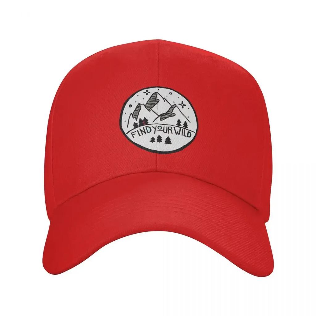 Find Your Wild Baseball Cap Golf Cap Fun Hats Cute Baseball Unisex Womens