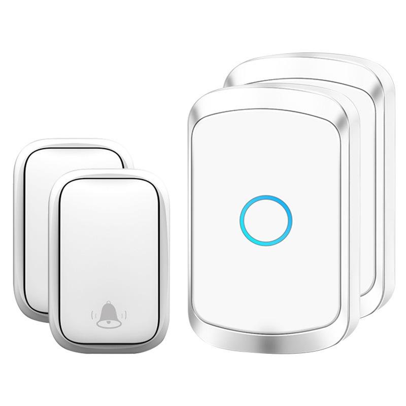 Battery-Free Waterproof Wireless Doorbell with Long-Range Smart Remote Control
