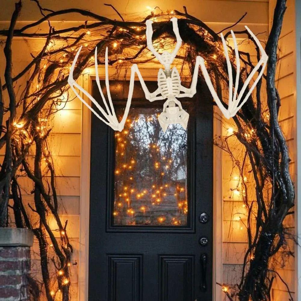 Horror Halloween Fledermaus Skelett Plastik Tier Skelett Modell Für Halloween Mottoparty