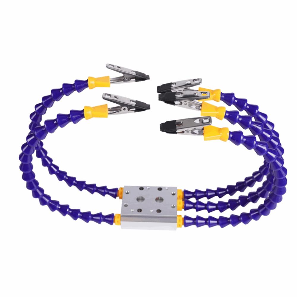 Octopus Design Soldering Helping Hands Flexible Arm Welding Fixture Station  Welding Precision Work