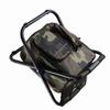 Portable Ice Chair Cooling Seat Ice Stool  Foldable Insulated Ice Pack Stool with Dual shoulder Straps  Perfect for