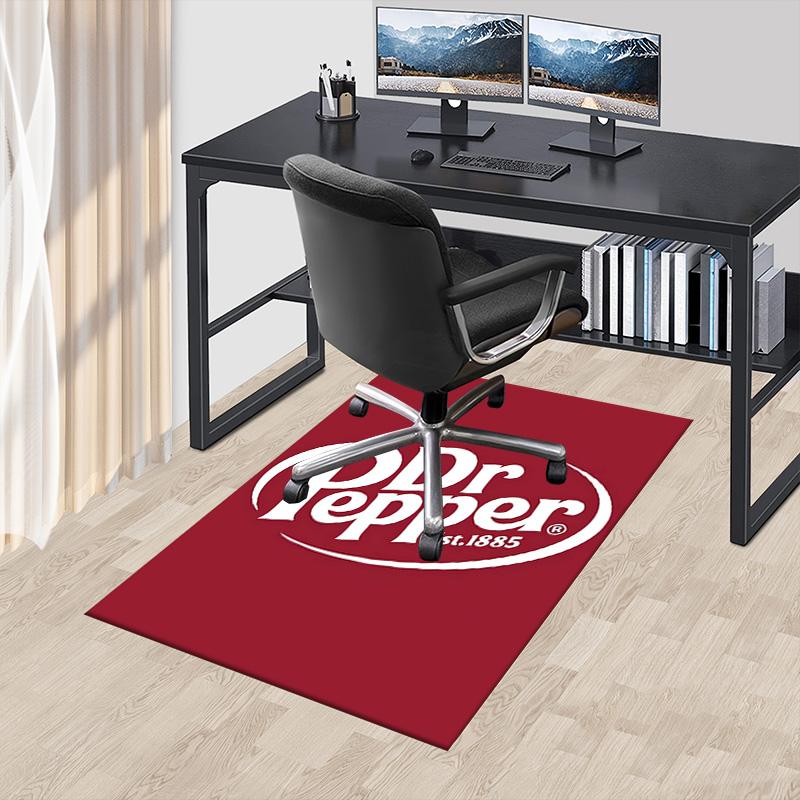 Dr Pepper Vintage Logo Carpet For Playroom Bedroom Living Room Sofa Home Decorkids Game Area Rug Nonslip Floor Mat