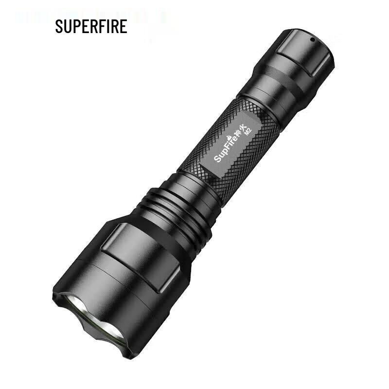 SUPERFIRE M2 High-Power Rechargeable LED Flashlight