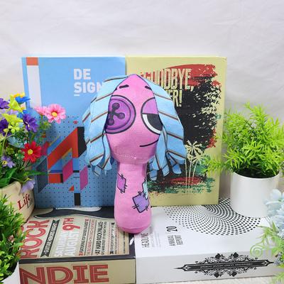 26cm New Sprunki Plush Rhythm Blue Hair Box Mutant Doll Funny Plush Toy Sofa Pillow Bedroom Ornament Cartoon Decoration Gift