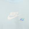 Nike Max90 Letter Logo Crew Neck Casual Pullover Short Sleeve T-Shirt Men Tops Glacier-Blue FV4048-474