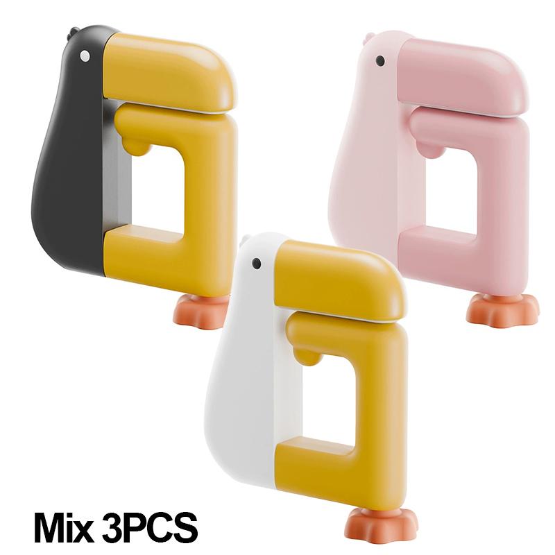 Taschenhaken Entenförmiger Handtaschenhaken für Tisch - Bohrloser Schreibtischklemme Taschenhalter, Faltbarer Anti-Rutsch-Haken für Büro/Schule/Küche