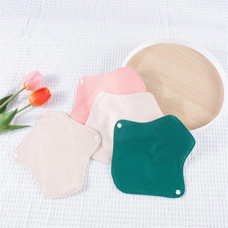 Reusable Washable Cloth Menstrual Pads/Panty Liners Super-Absorbent,Soft Comfortable Sanitary Pad for Womens Girls