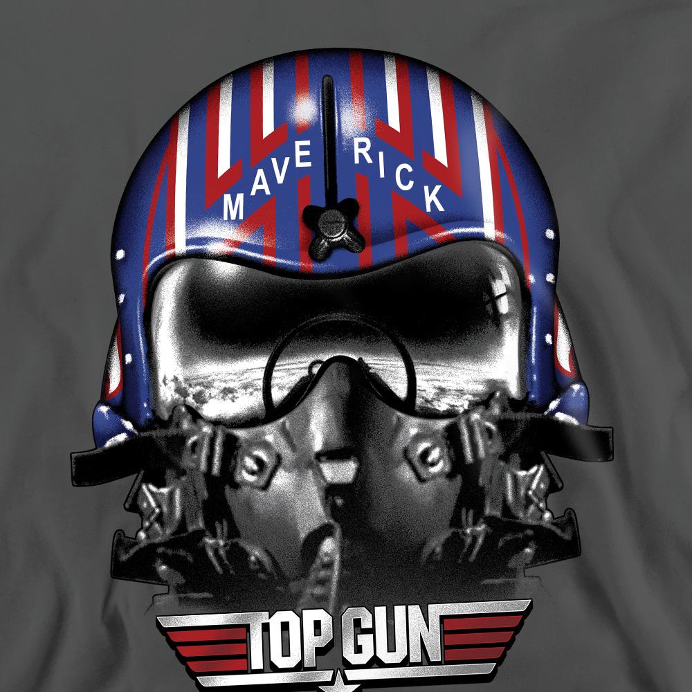 Top Gun Unisexová mikina s helmou Maverick pro dospělé