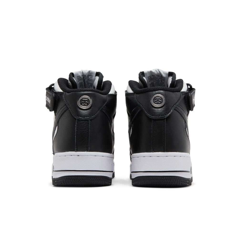Nike Air Force 1 Mid 'Black White' (Unisex) Skate Shoes DJ7840 002