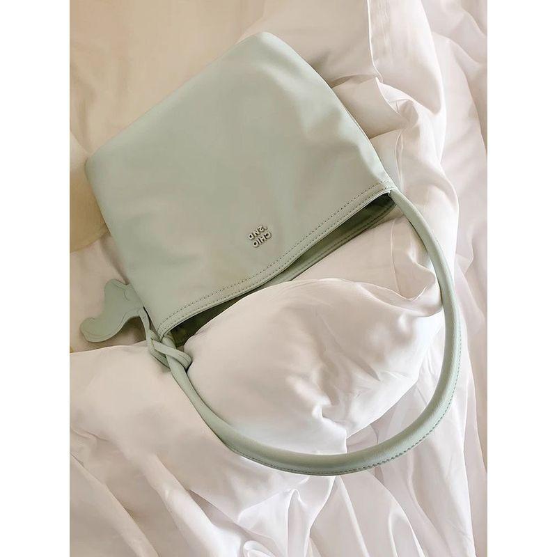 

South Style Chio2nd Palette Tote Bag Women s 2024 New Arrival Fall and Winter Super Hot Small Handbag Shoulder Bag Green-high quality