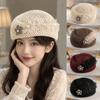 Versatile Beret Hat Hollow-Out Painter Hat Fashion Artist Hat  for Women