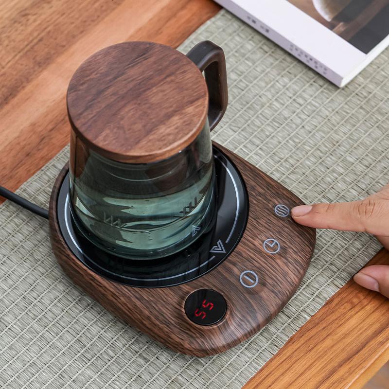 100°C Ohřívač šálků Ohřívač hrnků na kávu Ohřívač horkého čaje Ohřívač šálků 5 rychlostních stupňů Ohřívače šálků Kávové mléko Čaj Ohřívací podložka 220V