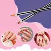 LINMANDA Nail Dotting Tools Double-ended Nail Art Brushes Kit for Nail Drawing And Nail Paint Brushes Small Detail Brushes