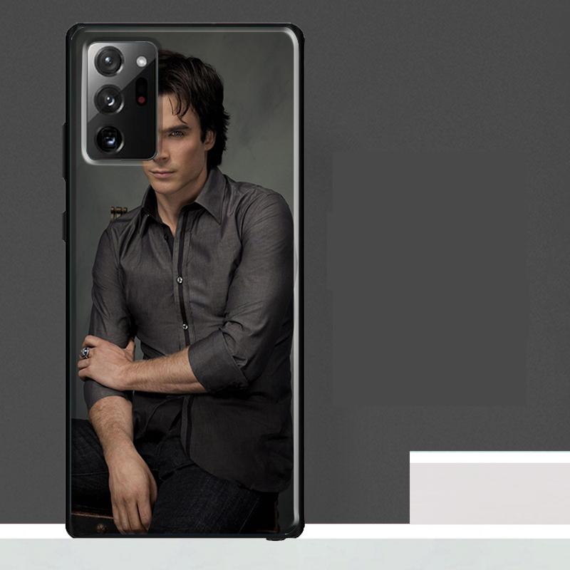 Damon Salvatore Vampire Diaries Case For Samsung Galaxy S25 Ultra S21 S22 S23 S24 Ultra S9 S10 S20 Plus S25 FE Phone Cover