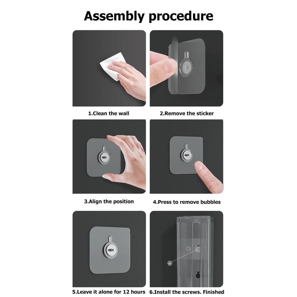 Underwear Storage Storage with Cover Punch Free Wall Storage Box Socks Collector