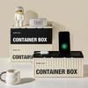 Unique Container Desktop Power Strip Storage Box Dustproof Socket Storage Box Home Wire Case Wire Management Cable Organizer