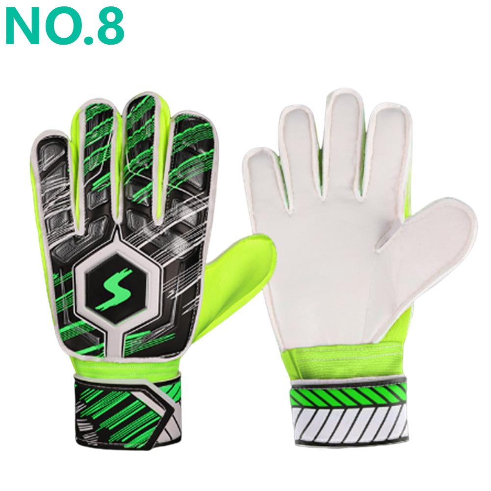 Spezial Torwarthandschuhe Starker Grip Fußball Torwart Torwarthandschuhe mit Größe 6/7/8/9/10 Verdickte Latex Fußballhandschuhe